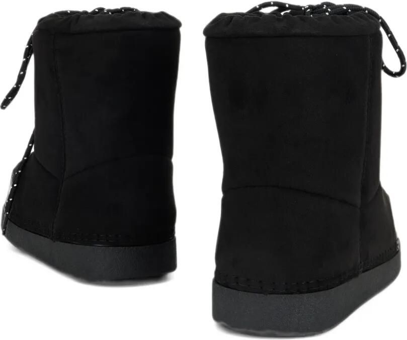 Love Moschino logo-print lace-up boots Zwart - Foto 2