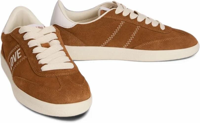 Love Moschino Suède sneakers Bruin - Foto 2