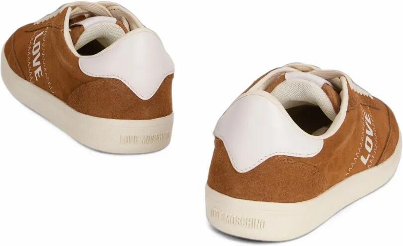 Love Moschino Suède sneakers Bruin - Foto 3