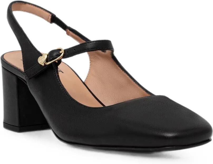 Love Moschino Mary-Jane slingback pumps Zwart - Foto 2