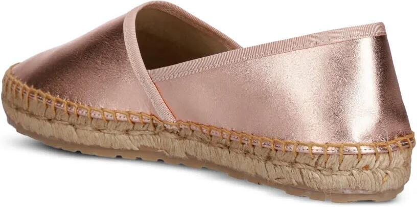 Love Moschino Metallic espadrilles met logo-reliëf Roze - Foto 4