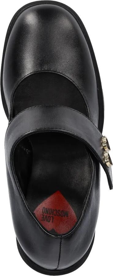 Love Moschino Pumps met hartdetail en hak Zwart - Foto 3