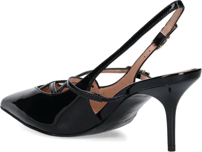 Love Moschino Pumps met puntige neus en bandjes Zwart - Foto 2