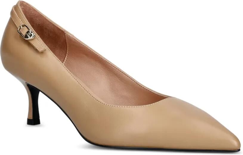 Love Moschino Pumps met puntige neus en hartgesp Beige - Foto 2