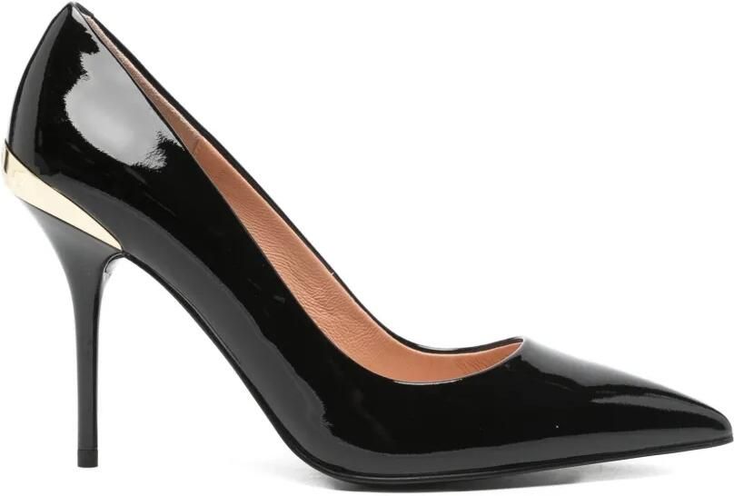 Love Moschino Pumps met puntige neus Zwart
