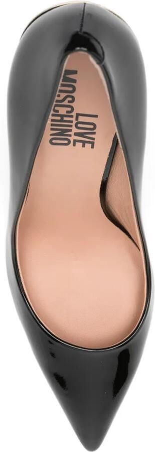 Love Moschino Pumps met puntige neus Zwart - Foto 4