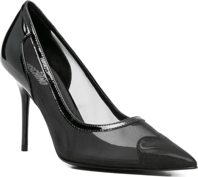 Love Moschino Pumps met spitse neus Zwart - Foto 2