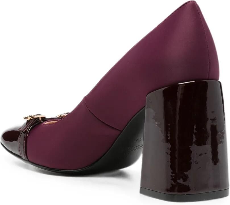 Love Moschino Pumps met vierkante neus en hartdetail Paars - Foto 2