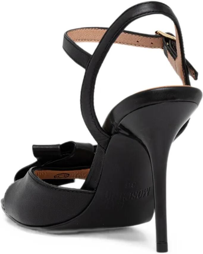 Love Moschino Sandalen met gespsluiting en strik-detail Zwart - Foto 3