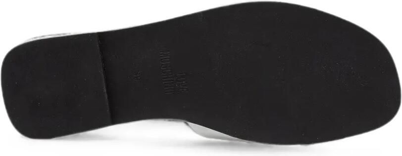 Love Moschino Sandalen met hart patroon Wit - Foto 5