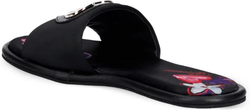 Love Moschino Sandalen met hartplakkaat Zwart - Foto 3