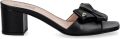 Love Moschino Sandalen met strikdetail en hartplakkaat Zwart - Zwart
