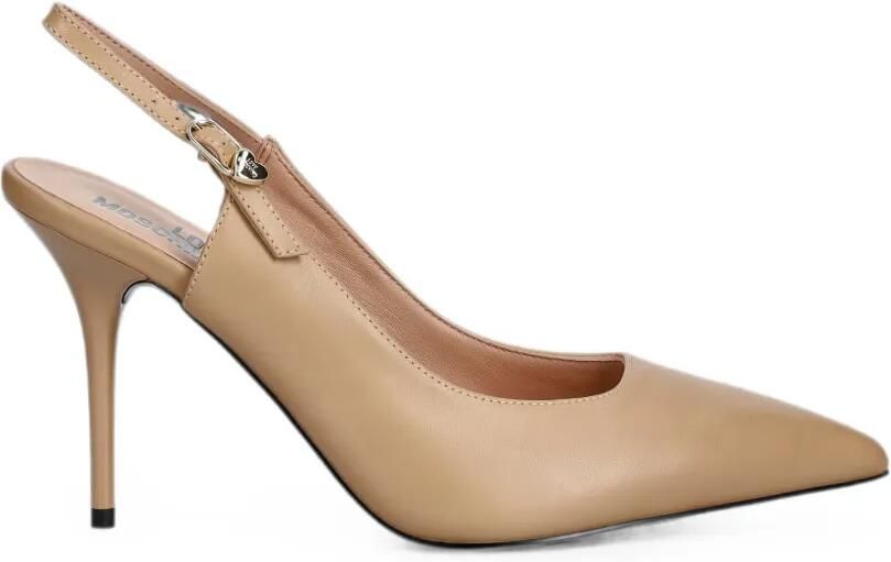 Love Moschino Slingback pumps met puntige neus Beige - Foto 1