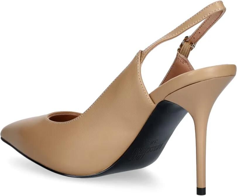 Love Moschino Slingback pumps met puntige neus Beige - Foto 3