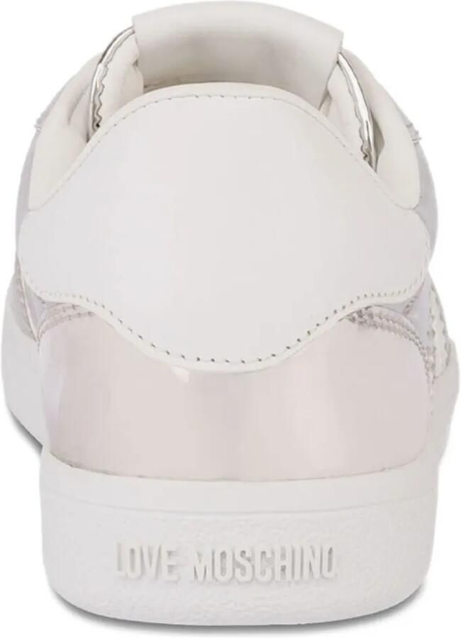 Love Moschino Sneakers met hart-applicatie Zilver - Foto 2