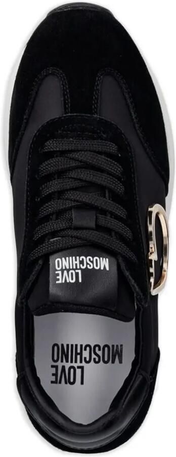 Love Moschino Sneakers met hart-applicatie Zwart - Foto 3