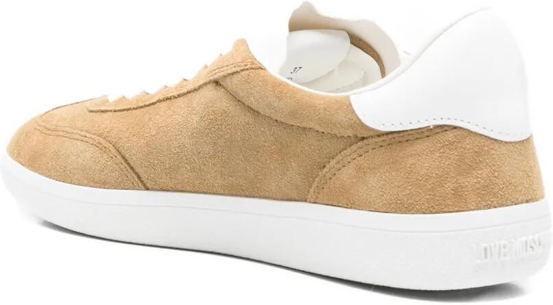 Love Moschino Sneakers met hartapplicatie Beige - Foto 3