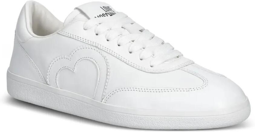 Love Moschino Sneakers met hartpatch Wit - Foto 3