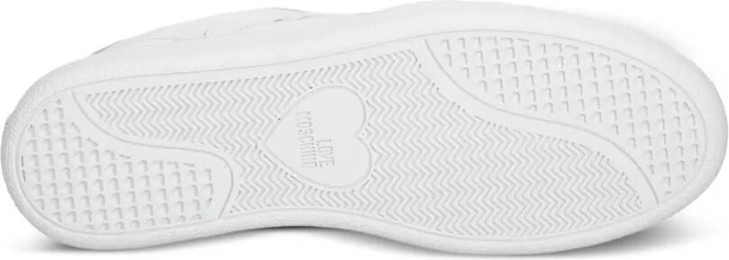 Love Moschino Sneakers met hartpatch Wit - Foto 5