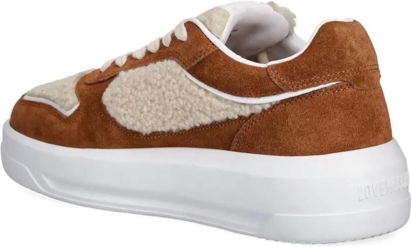 Love Moschino Sneakers met logo Bruin - Foto 2