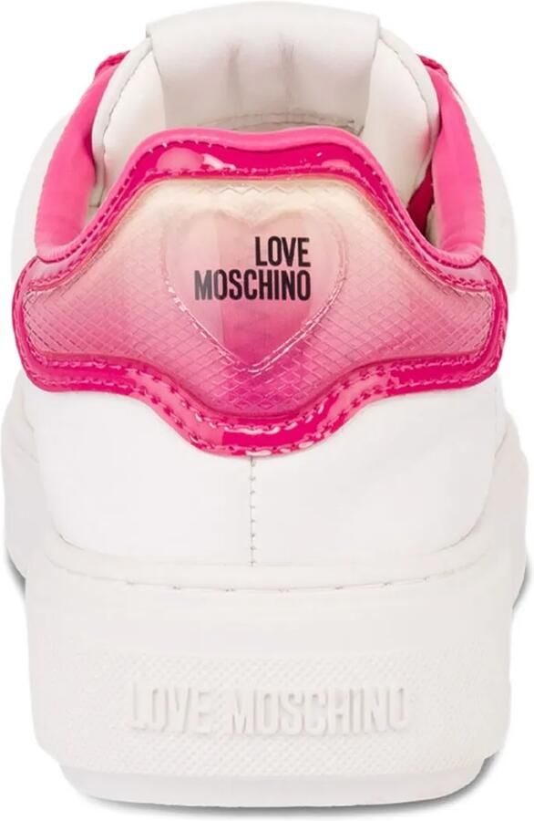 Love Moschino Sneakers met logo Wit - Foto 2