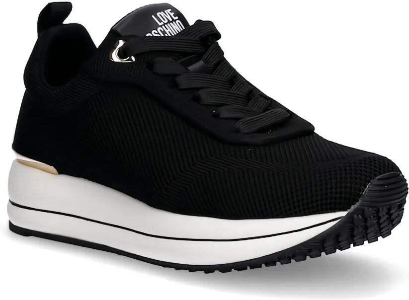 Love Moschino Sneakers met logo Zwart - Foto 3