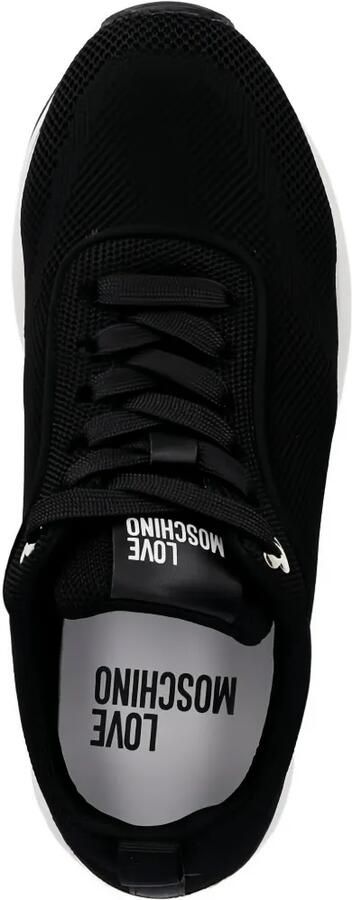 Love Moschino Sneakers met logo Zwart - Foto 4