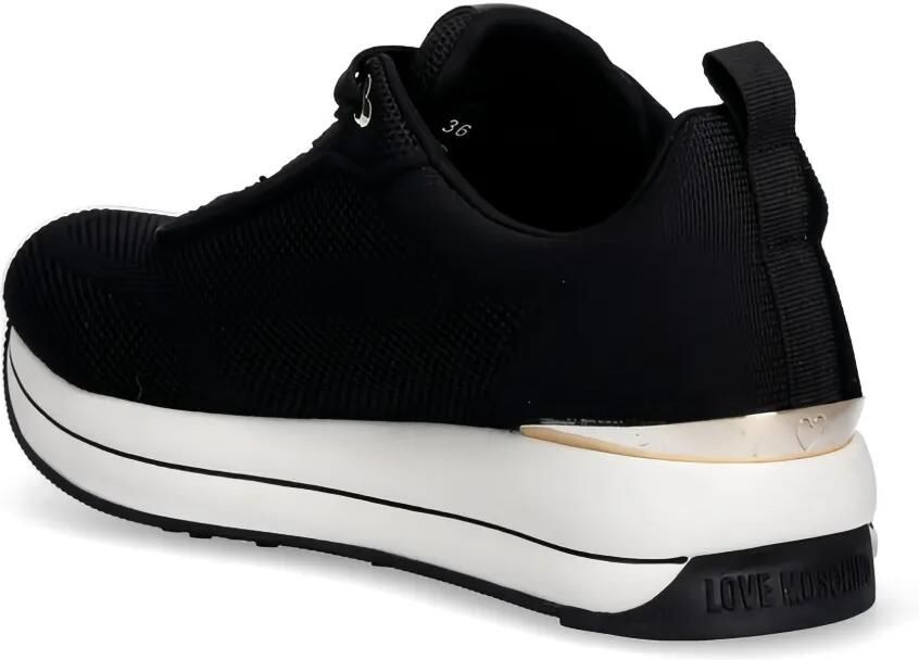 Love Moschino Sneakers met logo Zwart - Foto 2