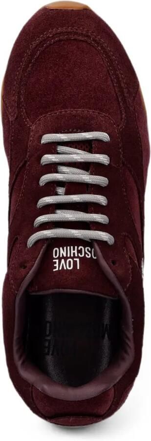 Love Moschino Sneakers met logoprint Rood - Foto 4