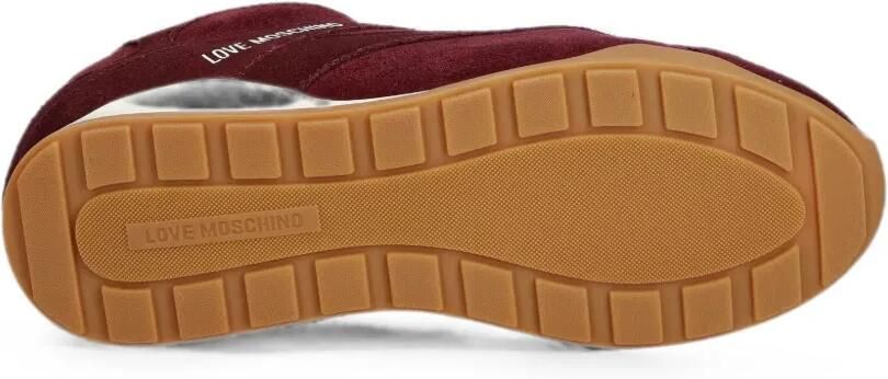 Love Moschino Sneakers met logoprint Rood - Foto 3
