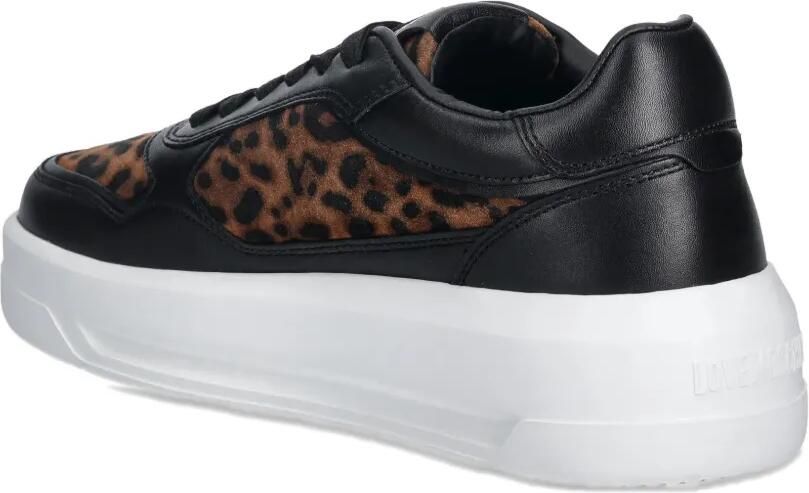 Love Moschino Sneakers met luipaardprint Zwart - Foto 3