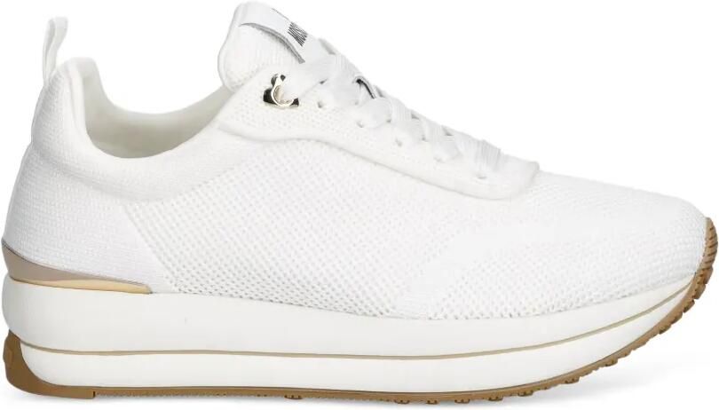 Love Moschino Sneakers met plateauzool Wit - Foto 2
