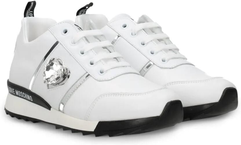 Love Moschino Sneakers met ronde neus Wit - Foto 3