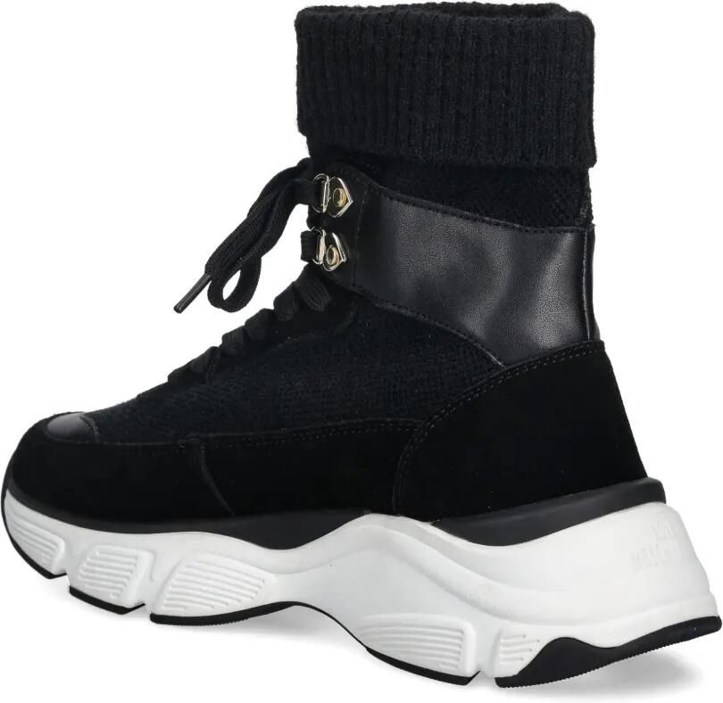 Love Moschino Sneakers met veterdetail Zwart - Foto 2