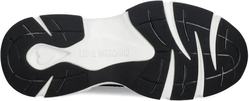Love Moschino Sneakers met veterdetail Zwart - Foto 4