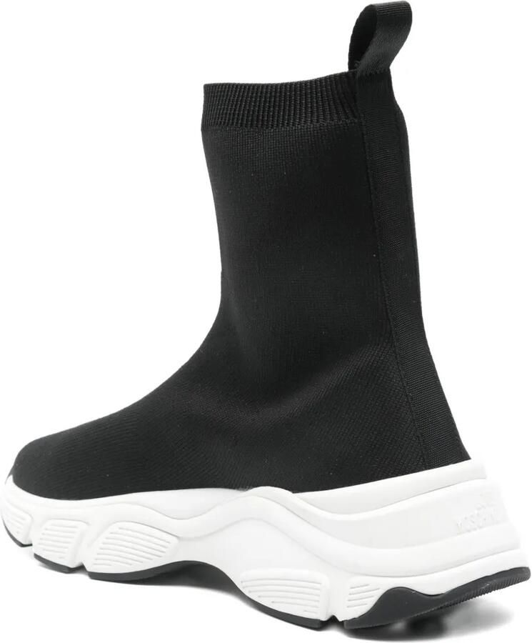 Love Moschino Soksneakers met logo Zwart - Foto 3