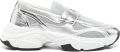 Love Moschino Stardust60 heart-motif metallic sneakers Zilver - Zilver