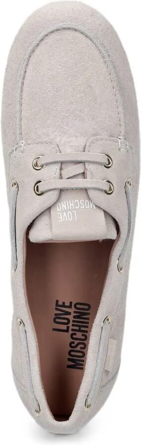 Love Moschino Suède bootschoenen Grijs - Foto 4