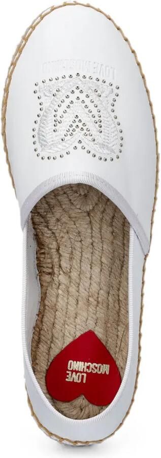 Love Moschino Verfraaide espadrilles Wit - Foto 4