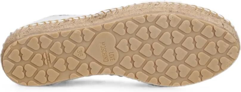 Love Moschino Verfraaide espadrilles Wit - Foto 5