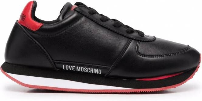 Love Moschino Low-top sneakers Zwart