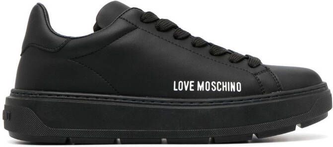 Love Moschino Low-top sneakers Zwart