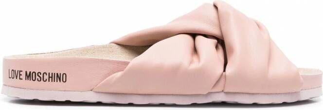 Love Moschino Dames Lente Zomer Collectie Sliders Stijl Ja28233G0Eie0 Black Dames - Foto 7