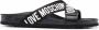 Love Moschino Slippers met logo Zwart - Thumbnail 1