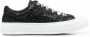 Love Moschino Sneakers met glitter Zwart - Thumbnail 1