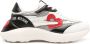 Love Moschino Sneakers met patch Wit - Thumbnail 1