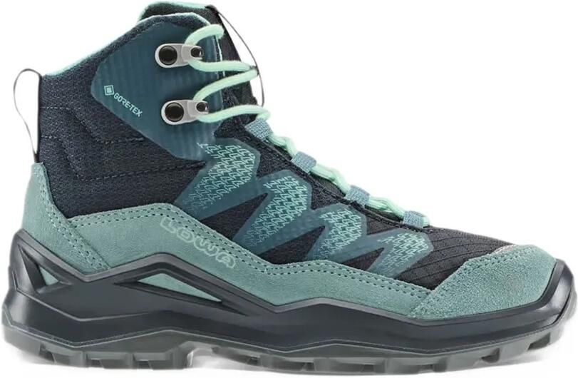 LOWA KIDS Maddox Pro Mid boots Blauw - Foto 5