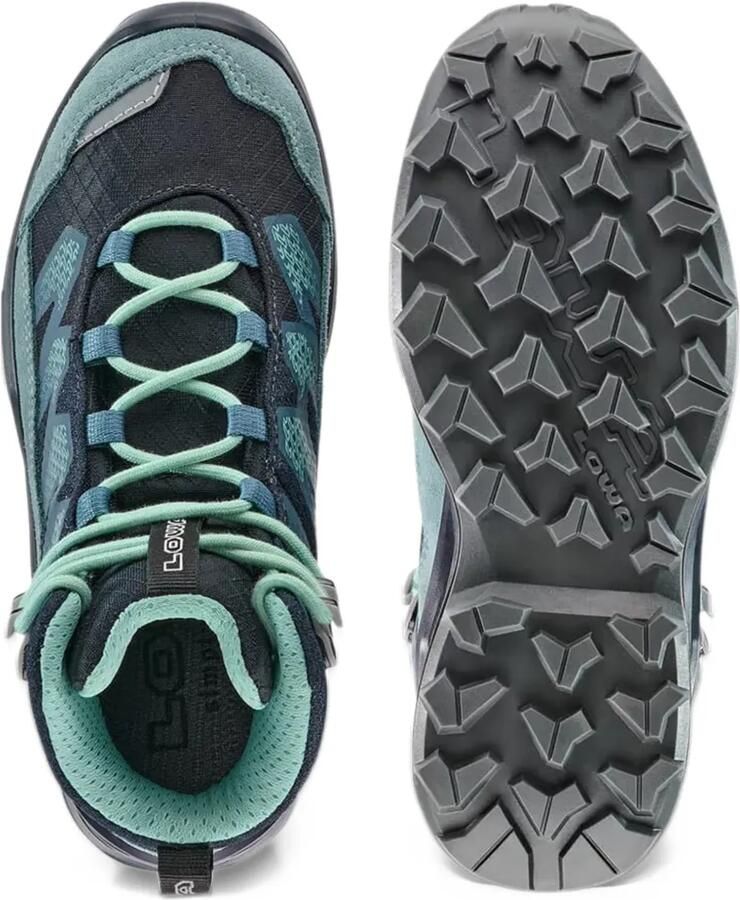 LOWA KIDS Maddox Pro Mid boots Blauw - Foto 2