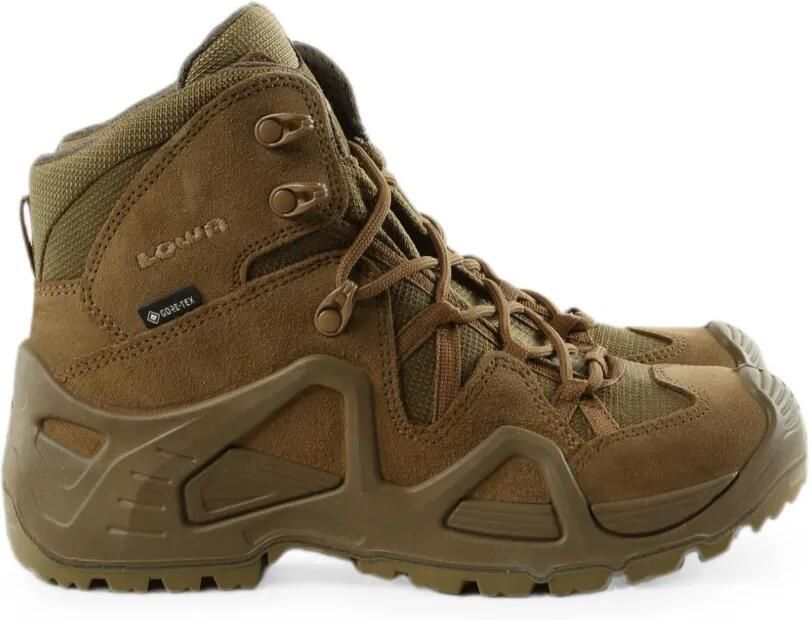 LOWA Laarzen met geborduurd logo Beige