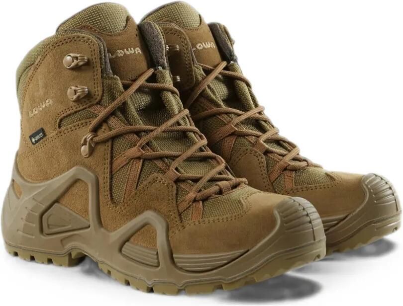 LOWA Laarzen met geborduurd logo Beige - Foto 3